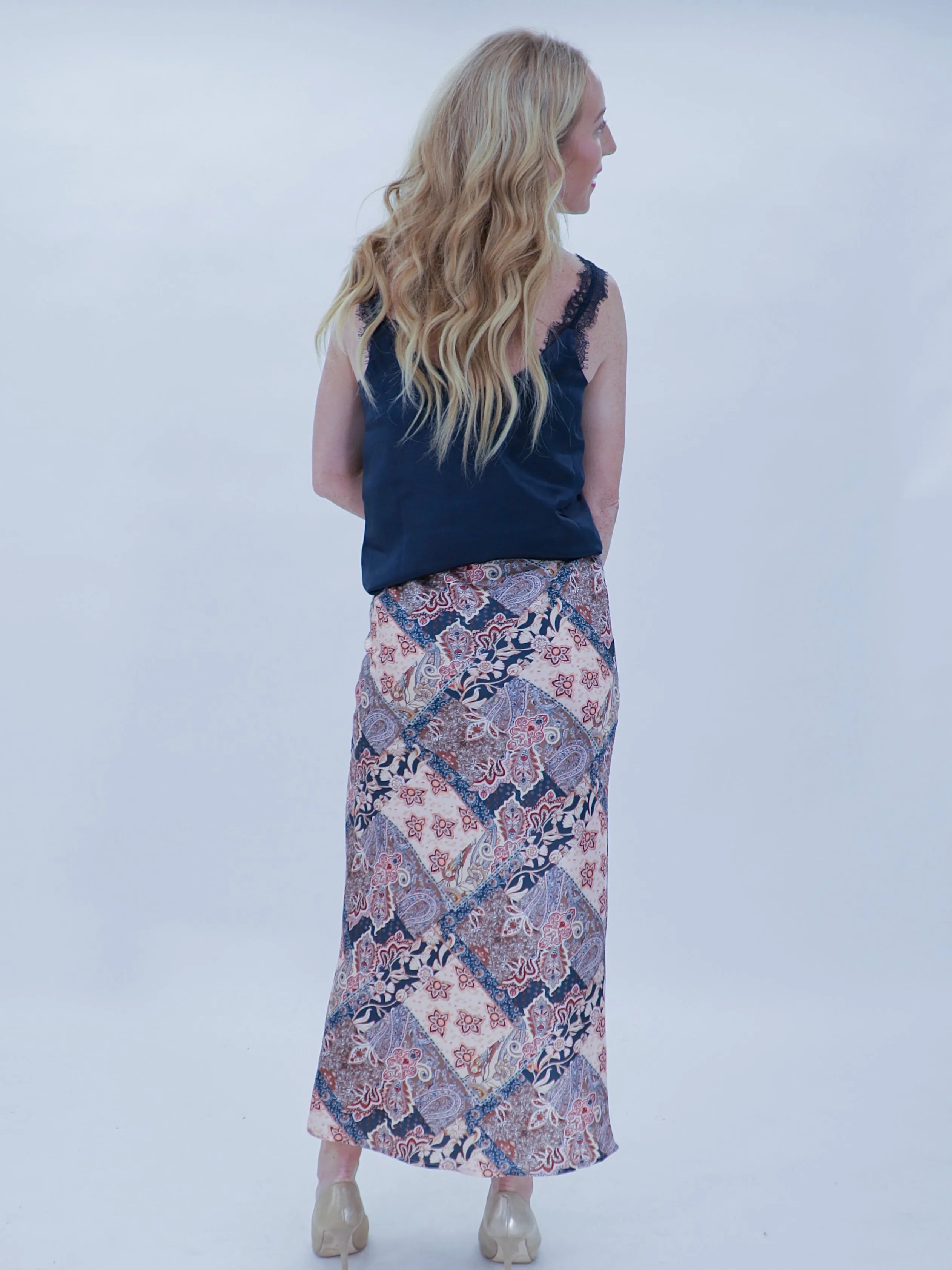 Bailey's Satin Skirt