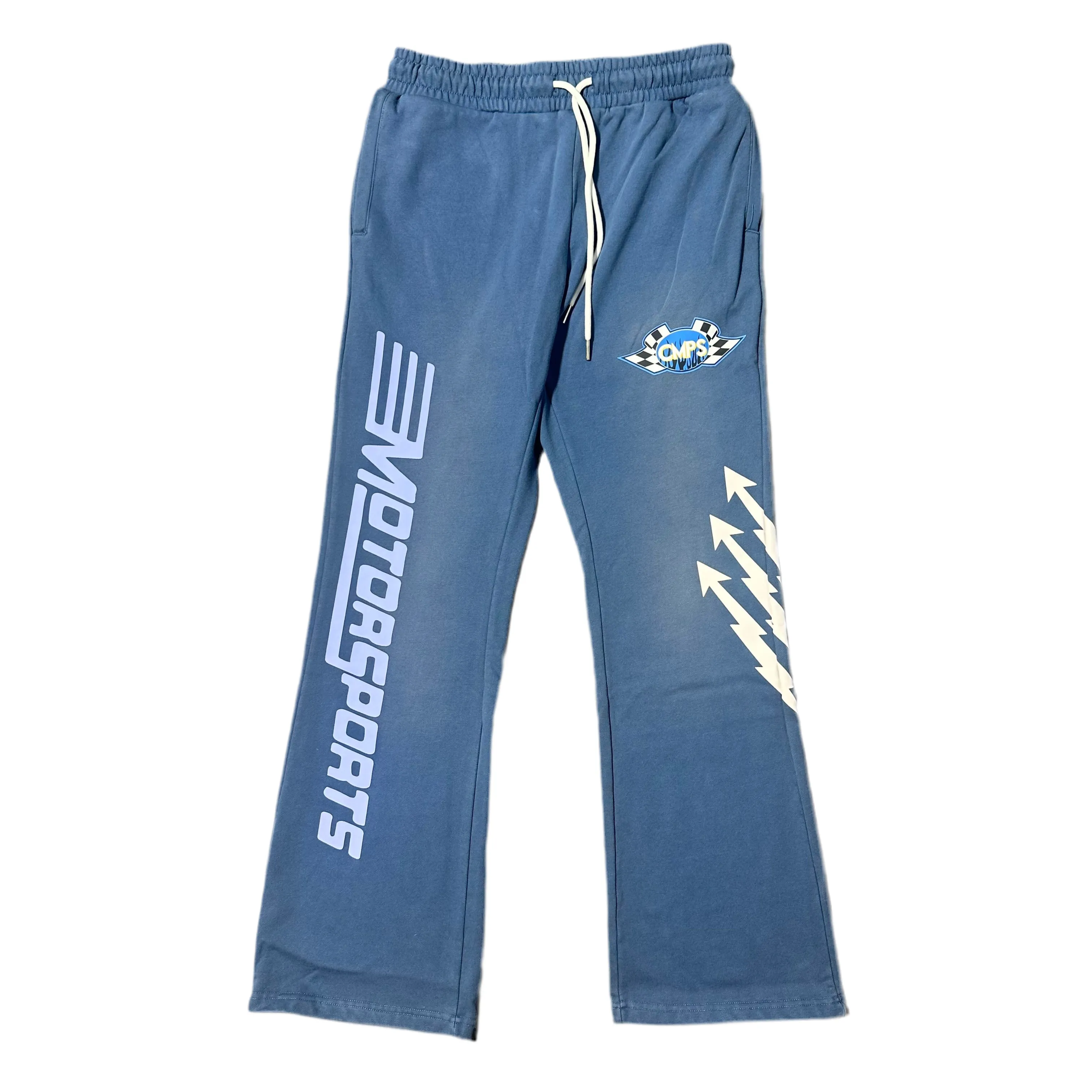 Blue Motor Sport Jogging Suit