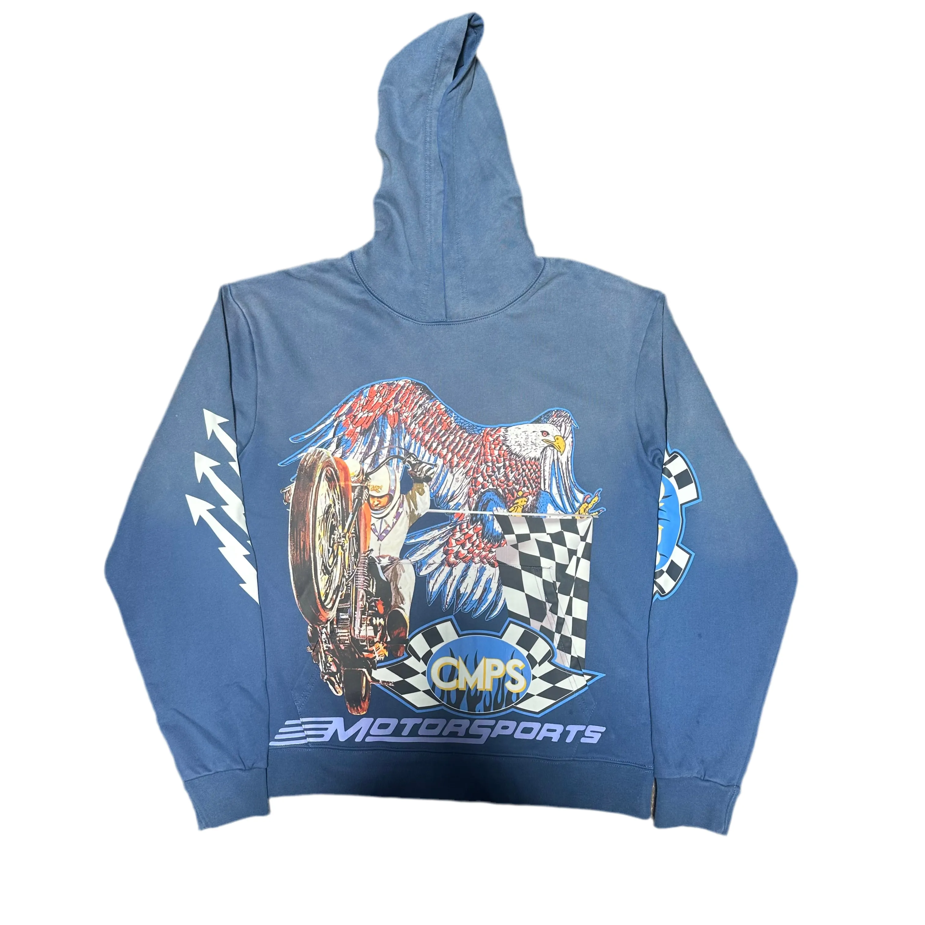 Blue Motor Sport Jogging Suit