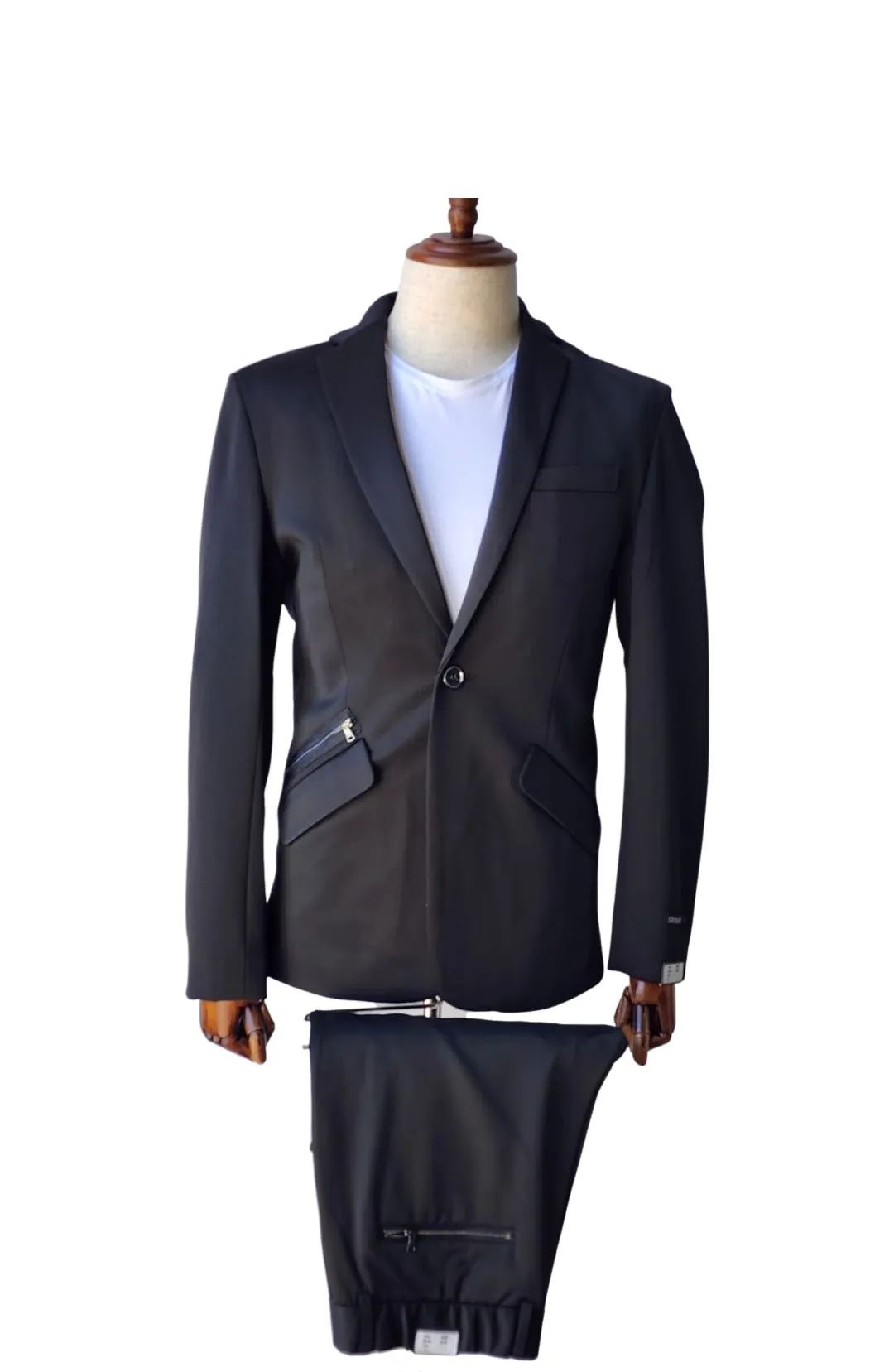 HV-001 Effetti Sport Jogging Suit Black (R55-B)