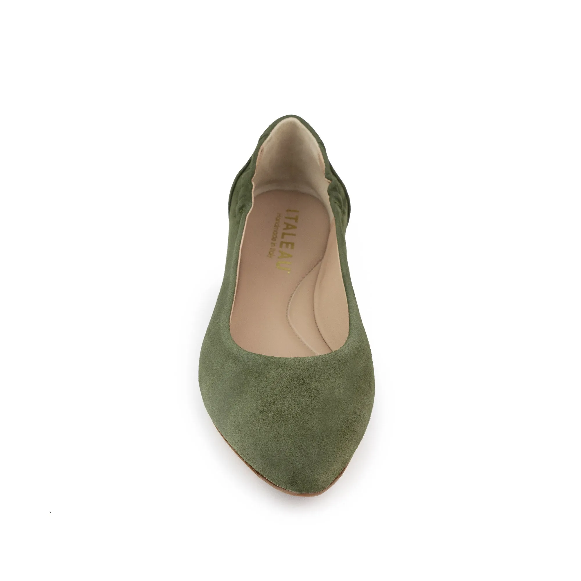 Mara Ballet Flat Moss