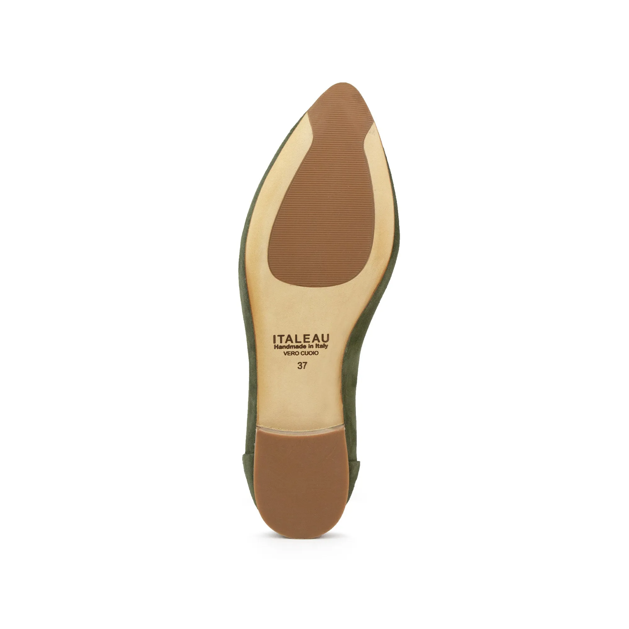 Mara Ballet Flat Moss