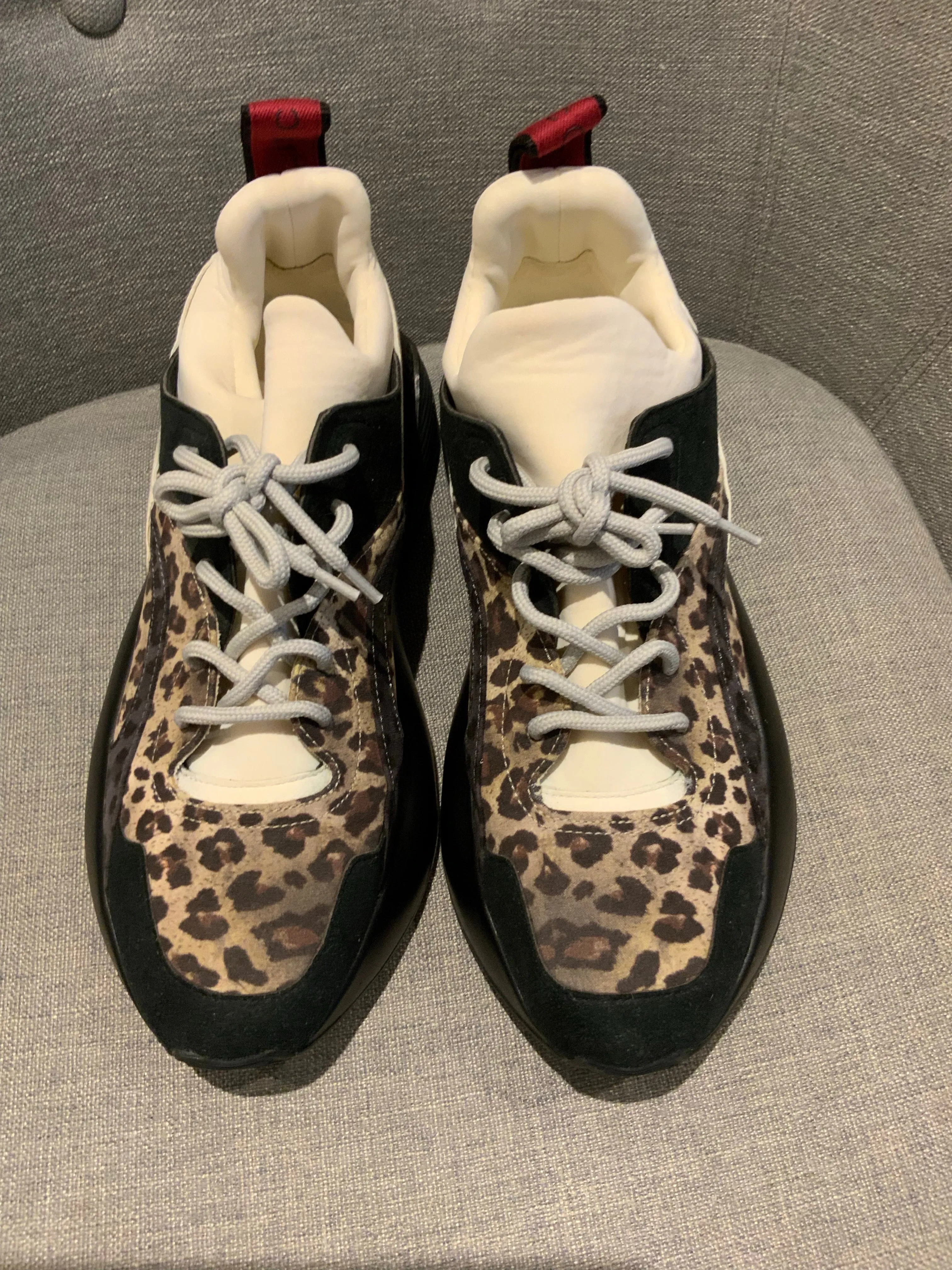 STELLA MCCARTNEY Eclypse Leopard Trainers Sneakers Shoes Size 39 ladies