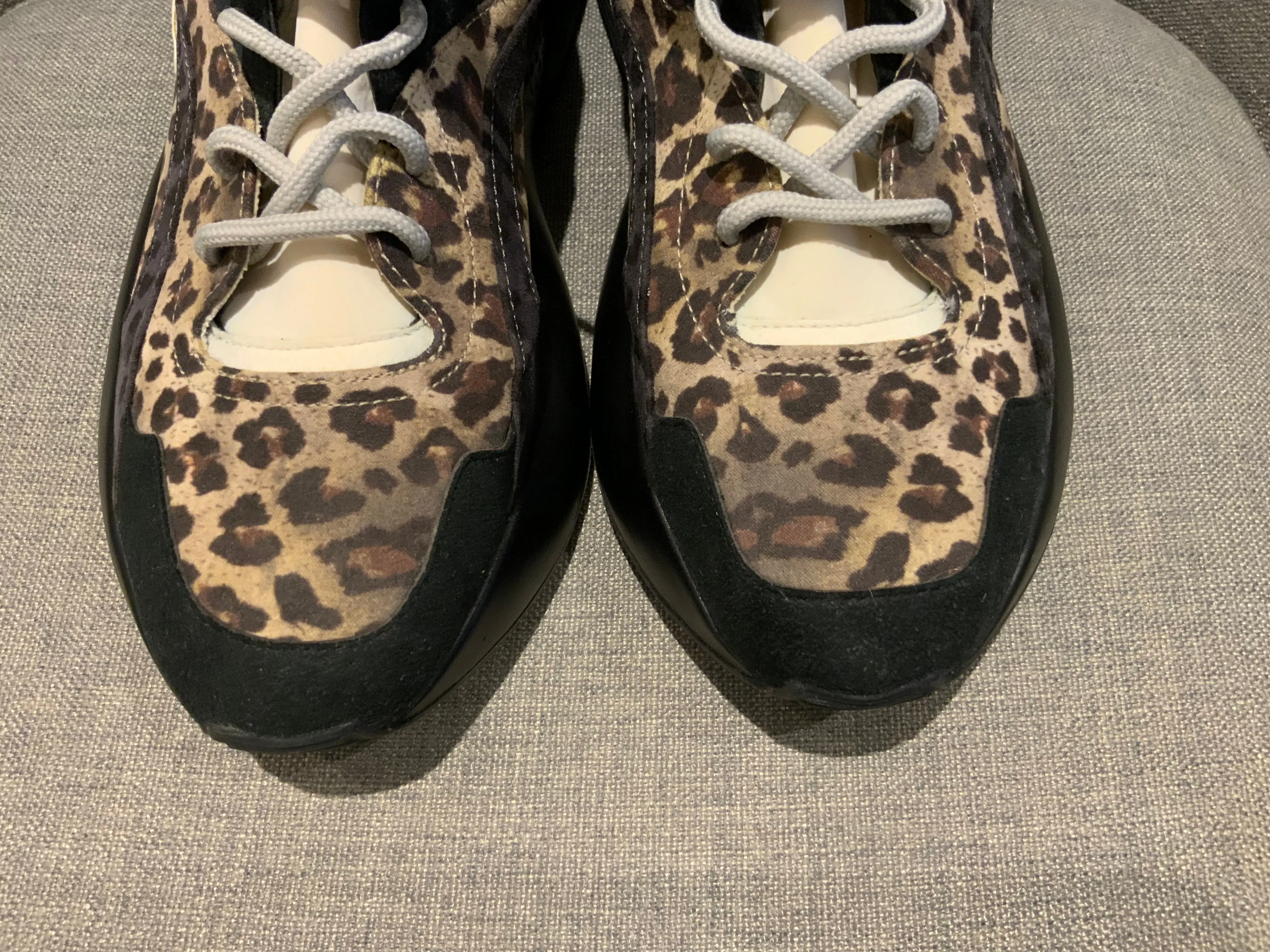 STELLA MCCARTNEY Eclypse Leopard Trainers Sneakers Shoes Size 39 ladies